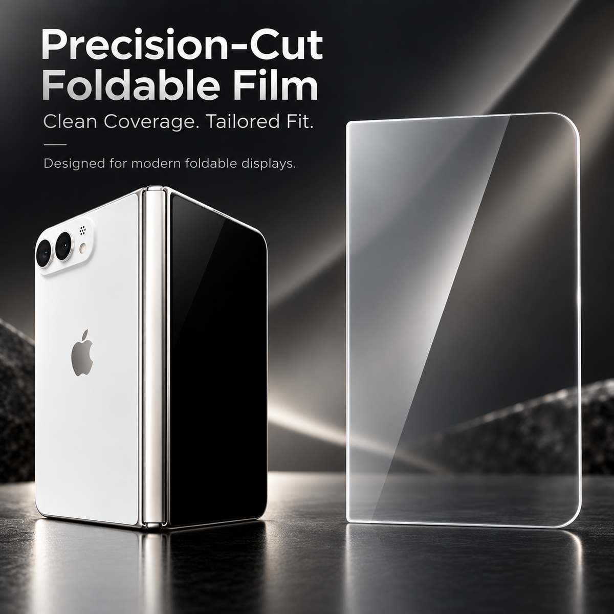 Premium iPhone Screen Protector 9H Tempered Glass HD Clear Anti Fingerprint Scratch Resistant Anti Shatter Film Case Friendly X Compatible with iPhone