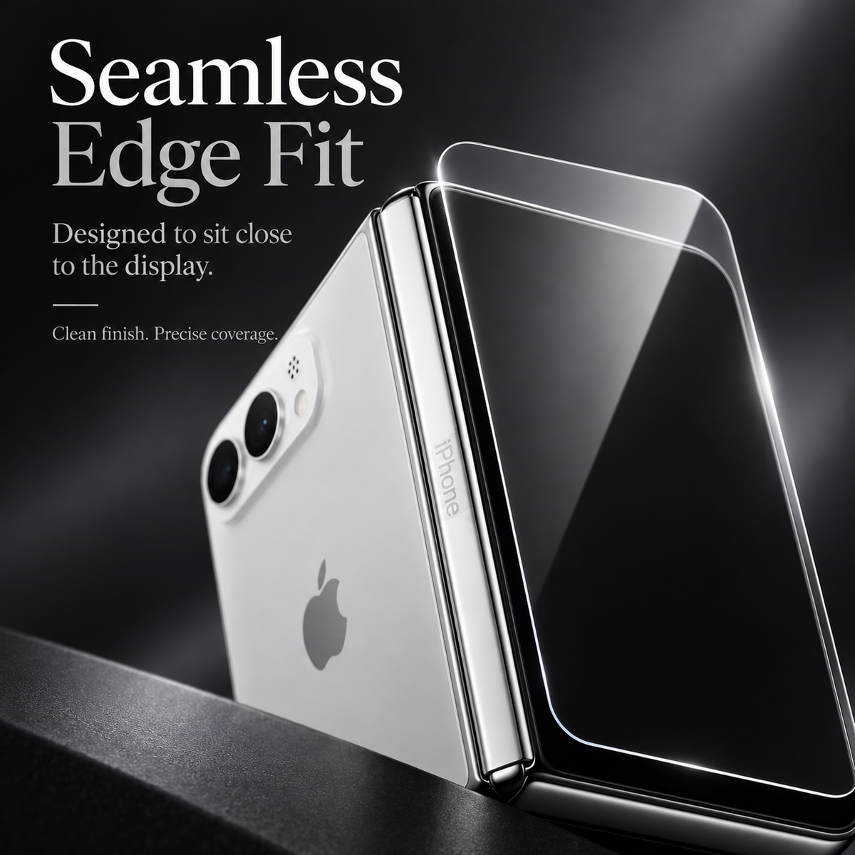 Premium iPhone Screen Protector Tempered Glass 9H HD Clear Anti Fingerprint Scratch Resistant Anti Shatter AR Film 3D Coverage Compatible with iPhones