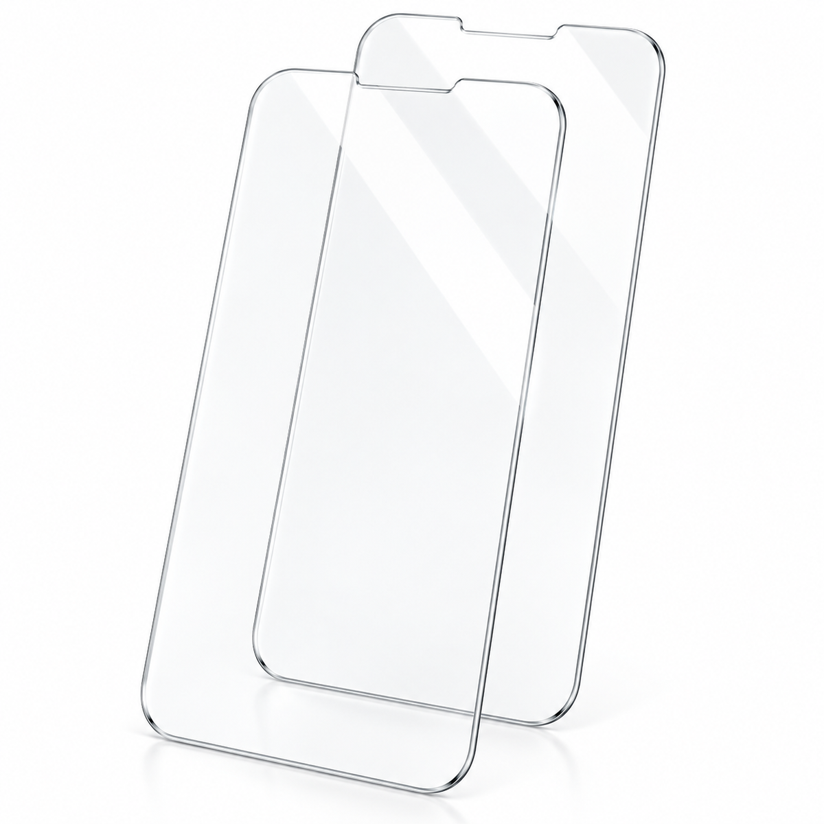 Premium iPhone Screen Protector Tempered Glass 9H HD Clear Anti Fingerprint Scratch Resistant Anti Shatter AR Film 3D Coverage Compatible with iPhones